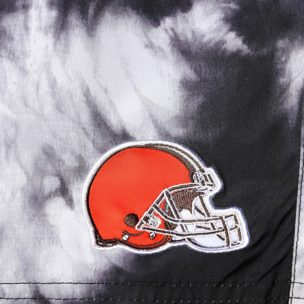 Cleveland Browns G-III Sports by Carl Banks Splash Volley Swim Shorts - Black Shorts