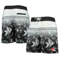 Cleveland Browns G-III Sports by Carl Banks Island Volley Swim Shorts - Black Shorts