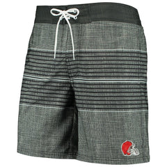 Cleveland Browns G-III Sports by Carl Banks Horizon Swim Shorts - Black Shorts