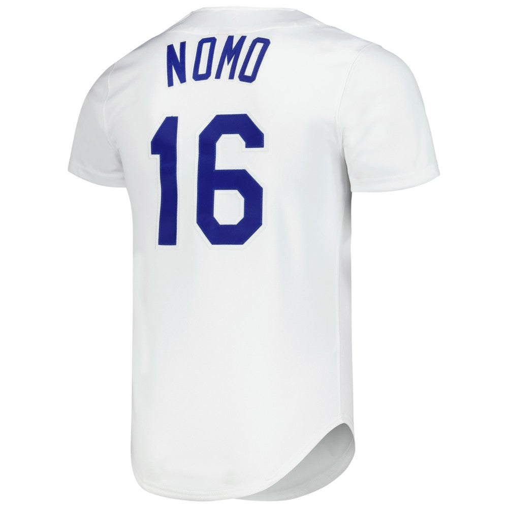 Hideo Nomo Los Angeles Dodgers Mitchell & Ness Cooperstown Collection Authentic Jersey - White Jerseys
