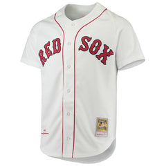 Nomar Garciaparra Boston Red Sox Mitchell & Ness 1997 Cooperstown Collection Authentic Jersey - White Jerseys