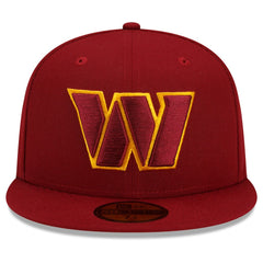 Washington Commanders New Era Team Basic 59FIFTY Fitted Hat - Burgundy Hats