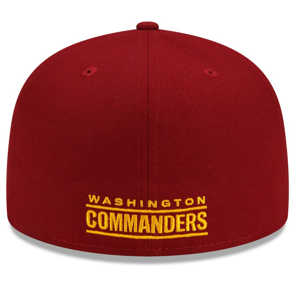 Washington Commanders New Era Team Basic 59FIFTY Fitted Hat - Burgundy Hats