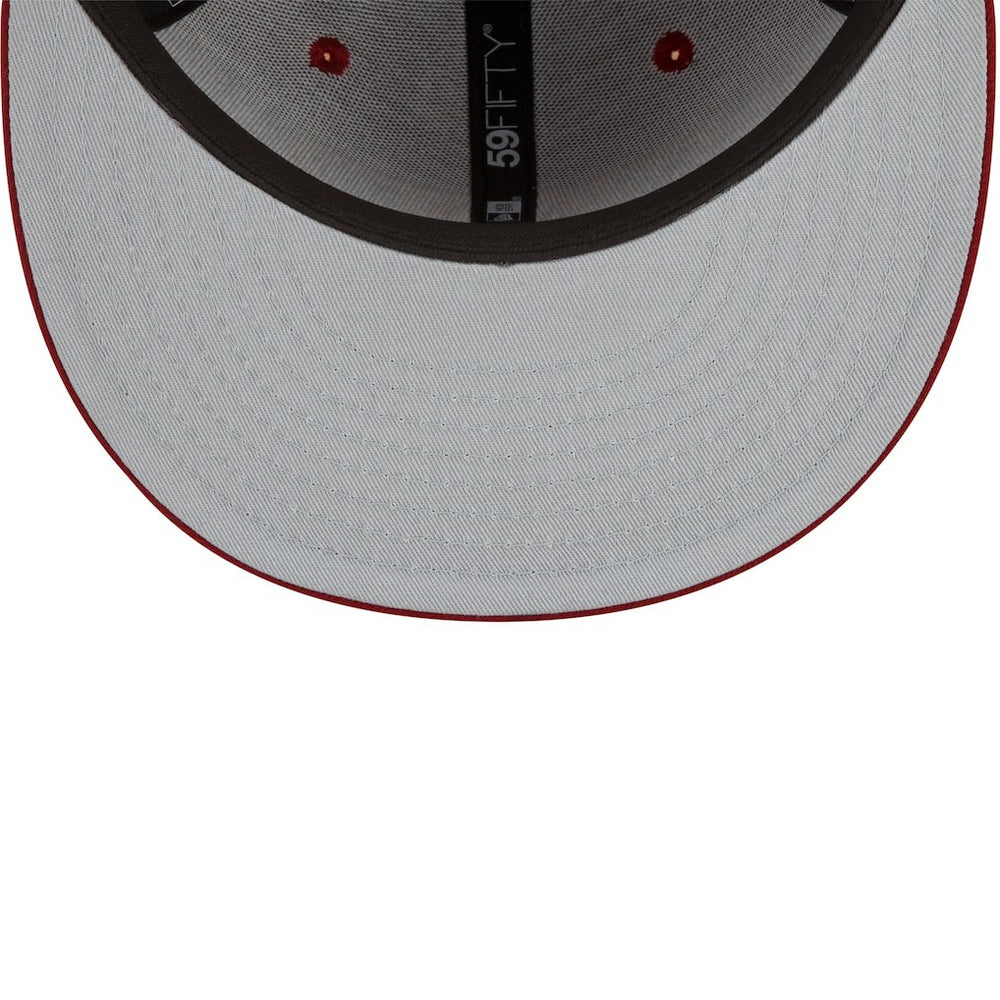 Washington Commanders New Era Team Basic 59FIFTY Fitted Hat - Burgundy Hats