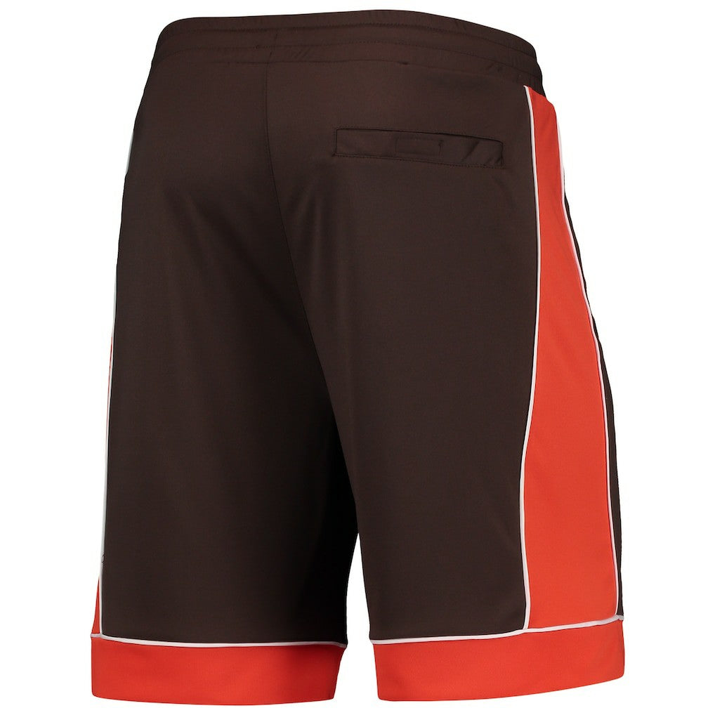 Cleveland Browns Starter Fan Favorite Fashion Shorts - Brown/Orange Shorts