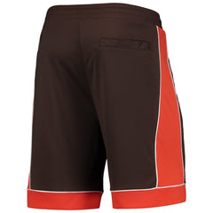 Cleveland Browns Starter Fan Favorite Fashion Shorts - Brown/Orange Shorts