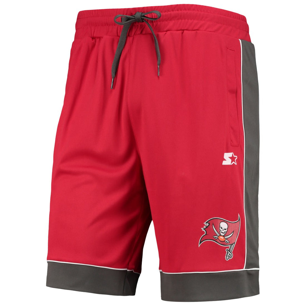 Tampa Bay Buccaneers Starter Fan Favorite Fashion Shorts - Red/Pewter Shorts