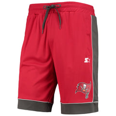 Tampa Bay Buccaneers Starter Fan Favorite Fashion Shorts - Red/Pewter Shorts