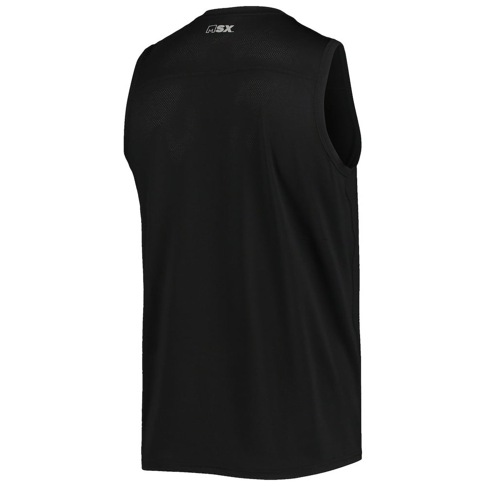 Las Vegas Raiders MSX by Michael Strahan Rebound Tank Top - Black Tops
