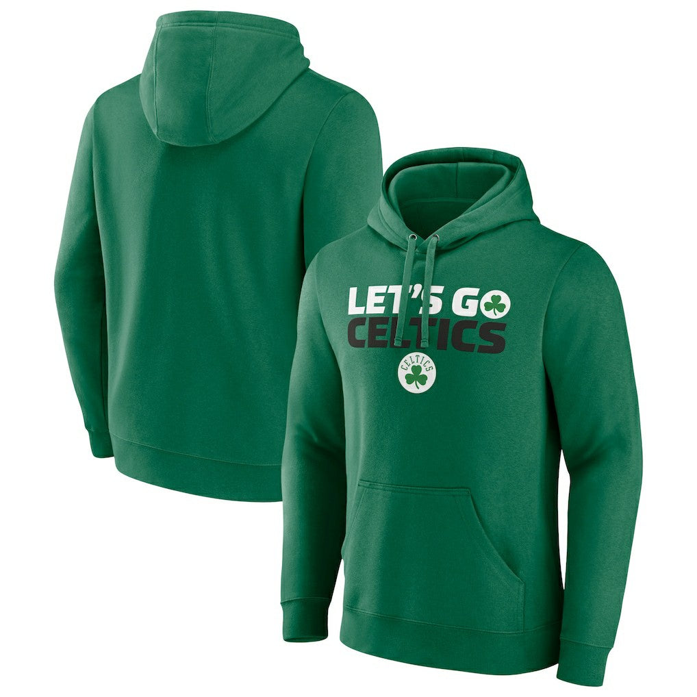 Boston Celtics Tip-Off Pullover Hoodie Kelly Green