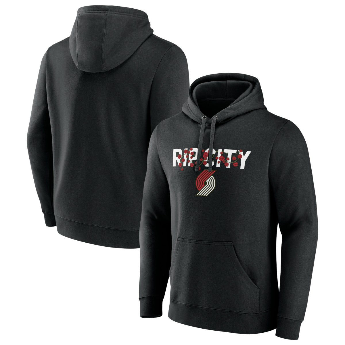 Portland Trail Blazers Tip-Off Pullover Hoodie Black
