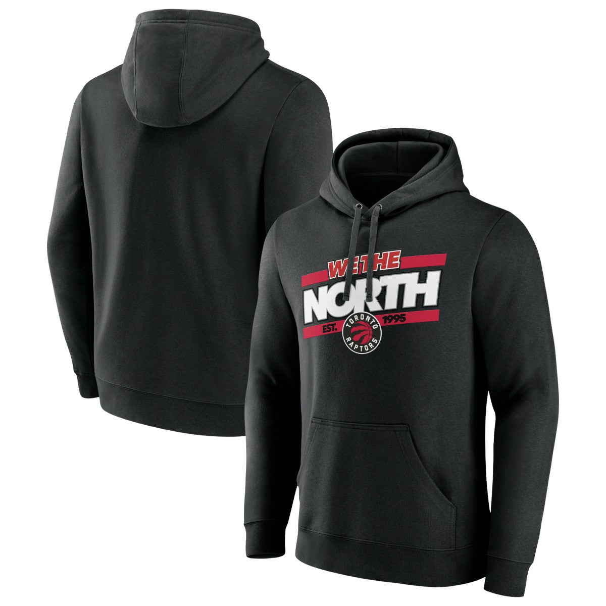 Toronto Raptors Tip-Off Pullover Hoodie Black