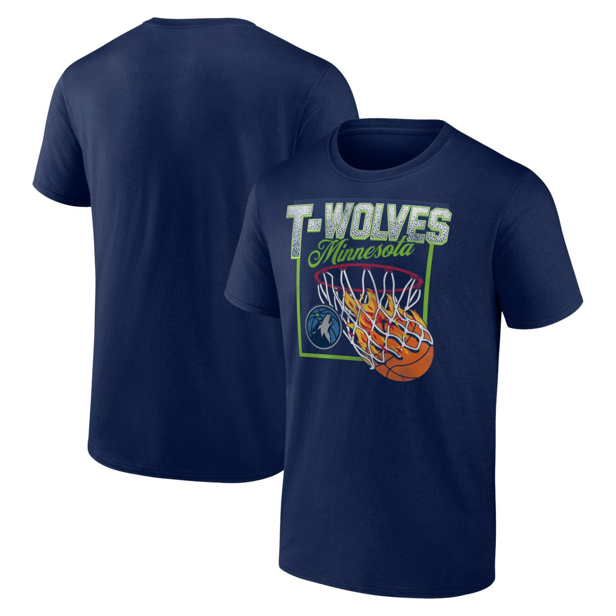 Minnesota Timberwolves Alley Oop T-Shirt Navy