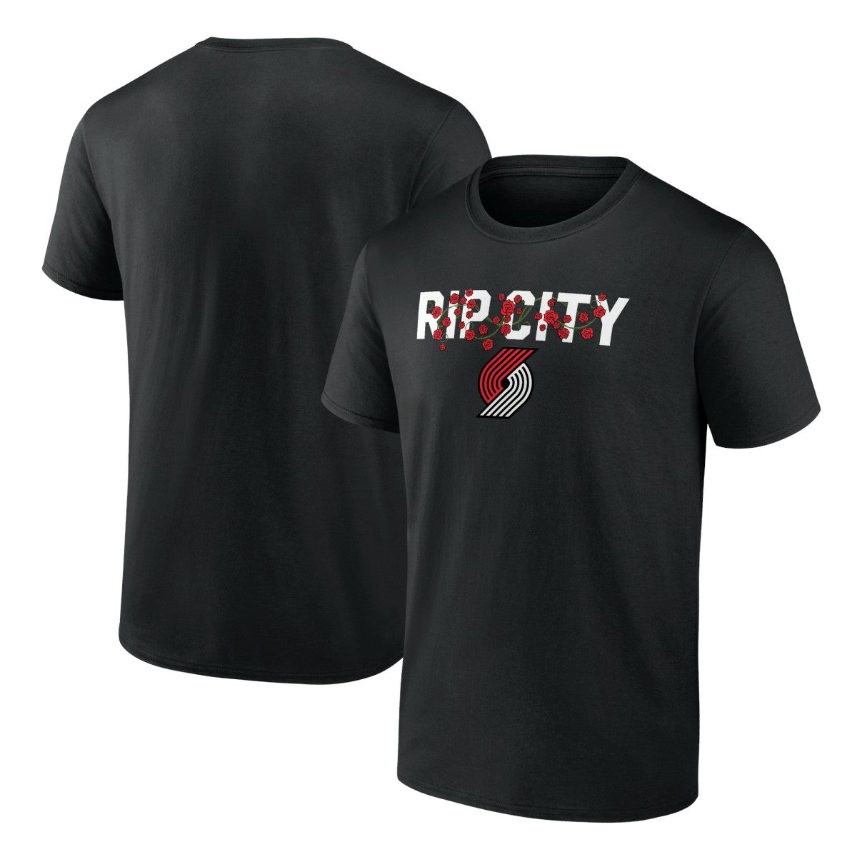 Portland Trail Blazers Tip-Off T-Shirt Black outlet