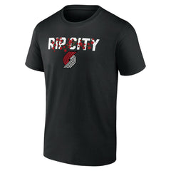 Portland Trail Blazers Tip-Off T-Shirt Black outlet