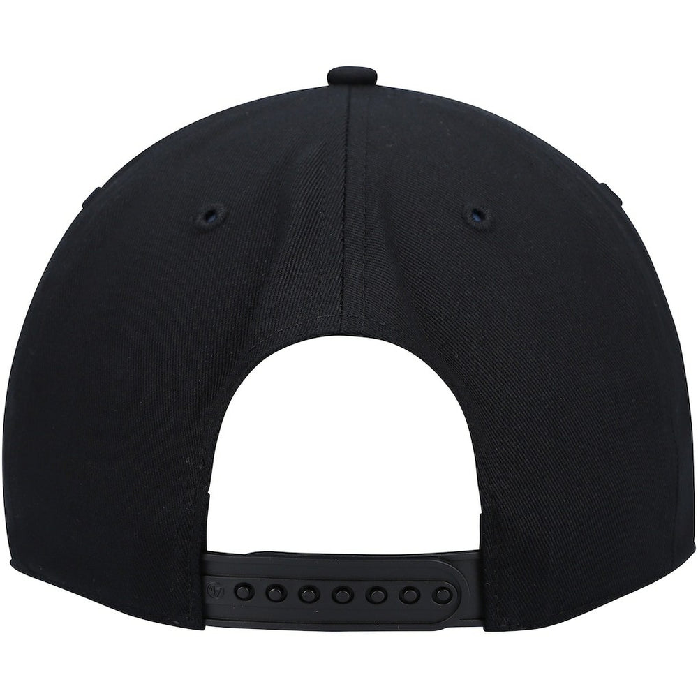 Indiana Pacers '47 Crosstown Script Hitch Snapback Hat Black - 47 brand