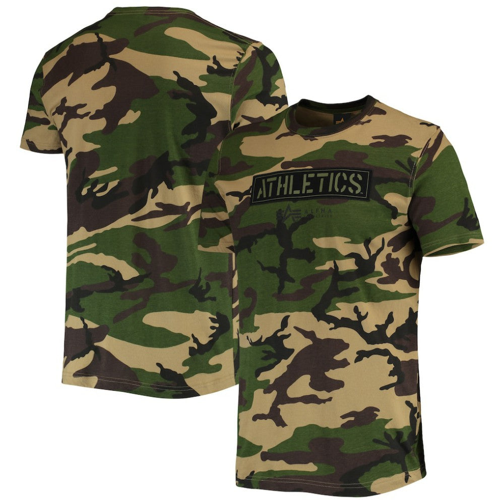 Athletics New Era Club T-Shirt - Camo T-shirts