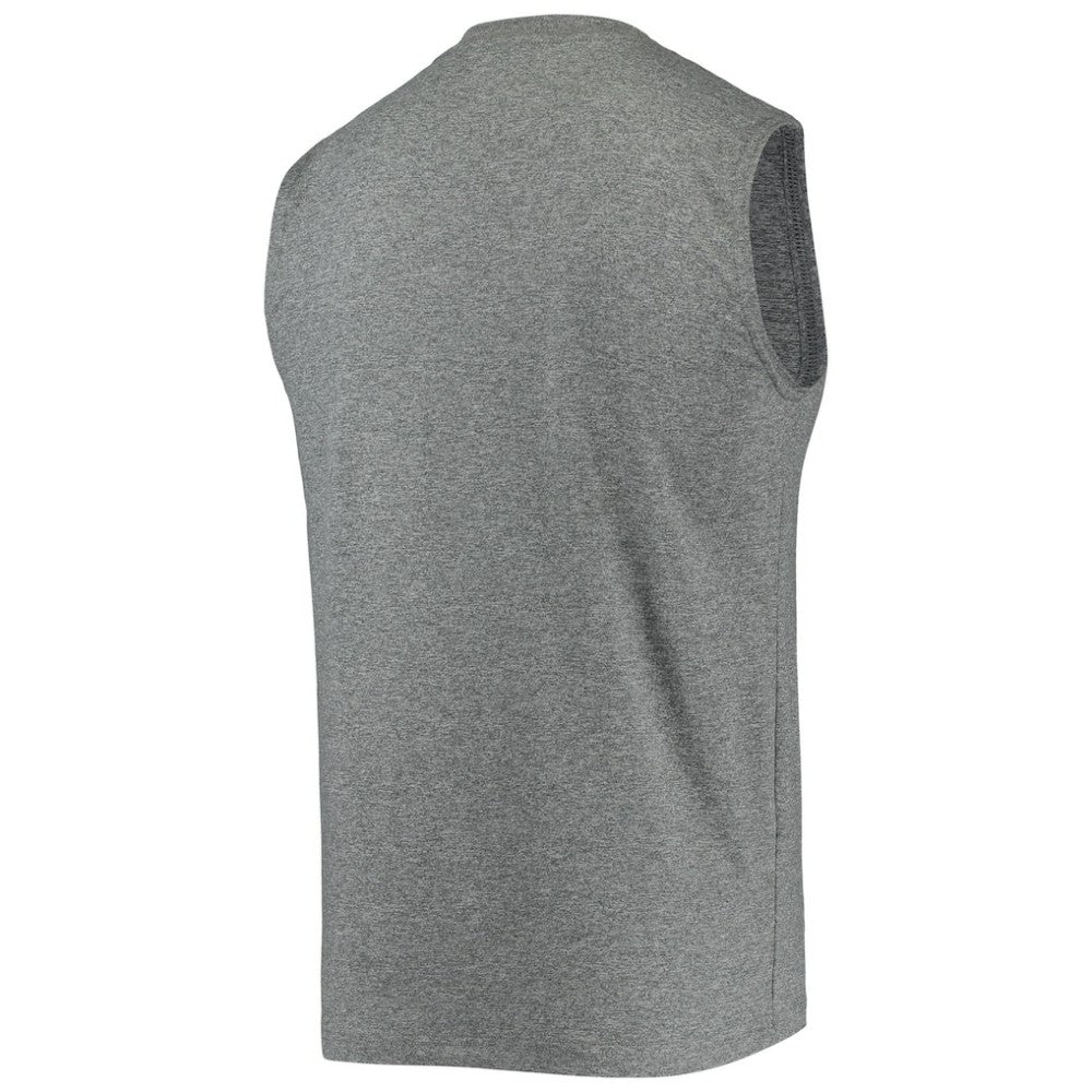 Chicago White Sox New Era Muscle Tank Top - Heathered Gray Tanks