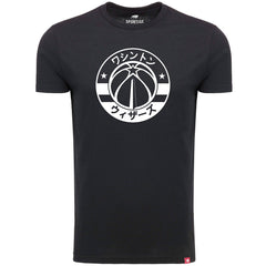 Washington Wizards Sportiqe Japanese Language Comfy Tri-Blend T-Shirt Black