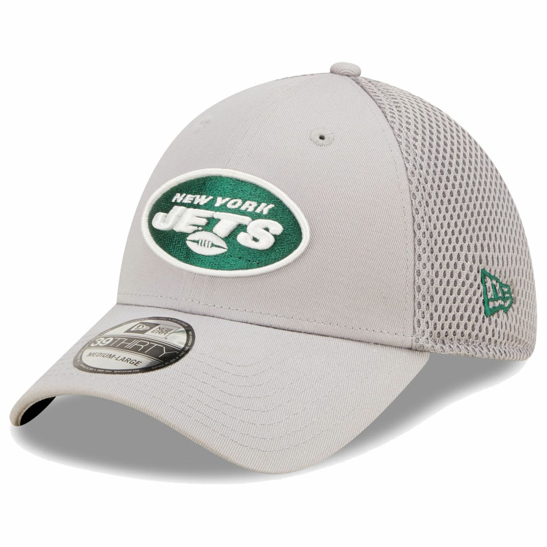 New York Jets New Era Team Neo 39THIRTY Flex Hat - Gray Hats