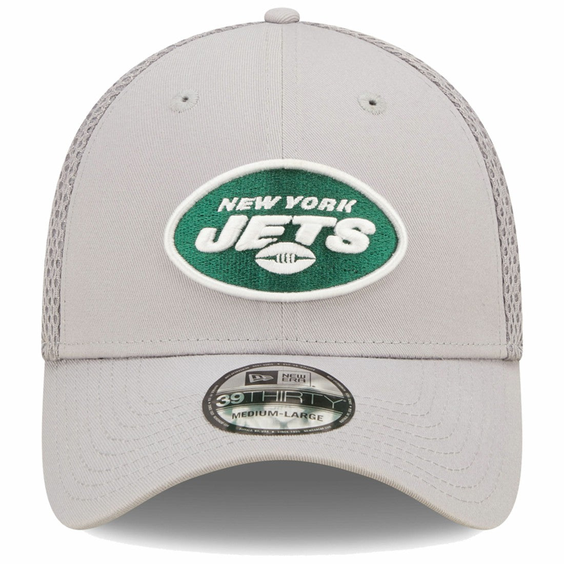 New York Jets New Era Team Neo 39THIRTY Flex Hat - Gray Hats