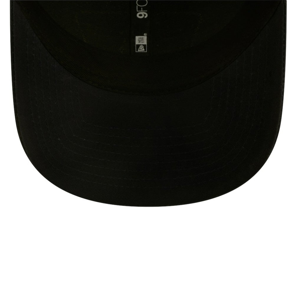 Chicago White Sox New Era Logo Patch 9FORTY Trucker Snapback Hat - Black/White Hats