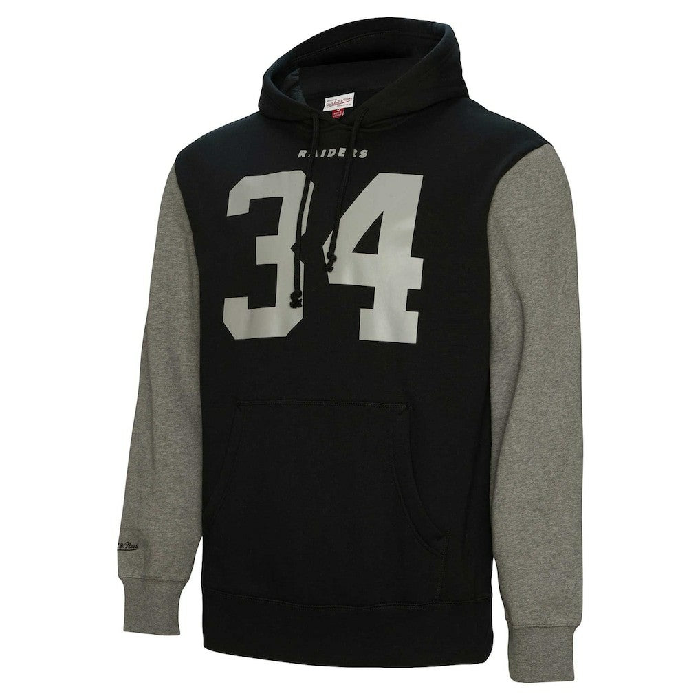 Bo Jackson Las Vegas Raiders Retired Player Name & Number Pullover Hoodie - Black Hoodies