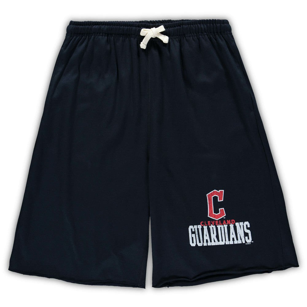 Cleveland Guardians Big & Tall French Terry Shorts - Navy Shorts