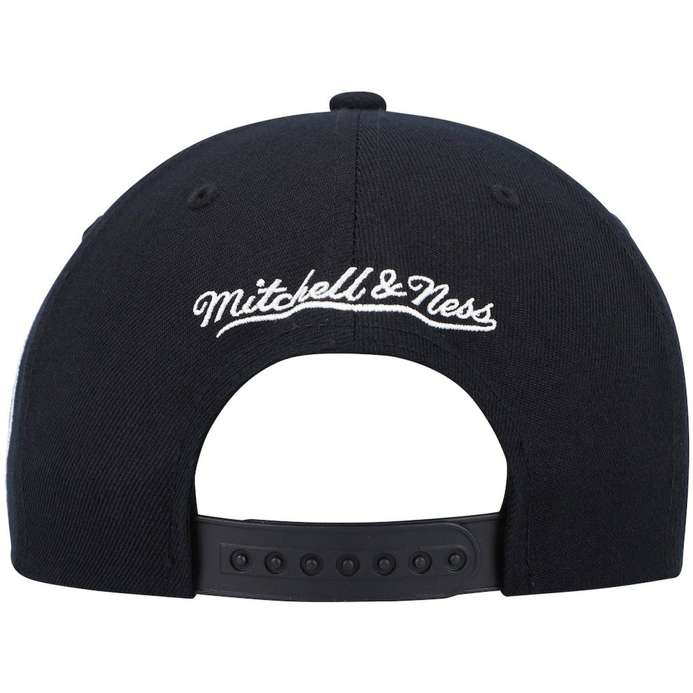 Brooklyn Nets Hardwood Classics Script 2.0 Snapback Hat Black - Mitchell & Ness