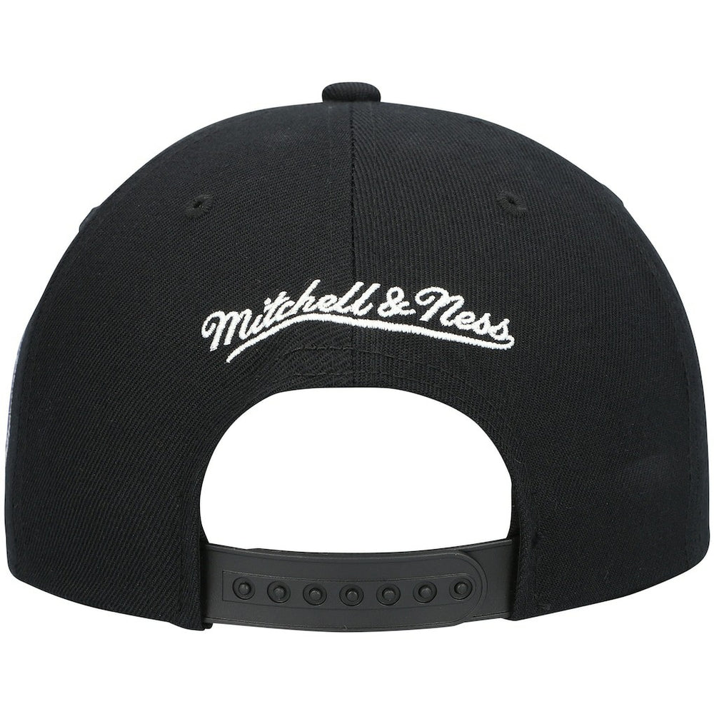 Dallas Mavericks Hardwood Classics Script 2.0 Snapback Hat Black - Mitchell & Ness