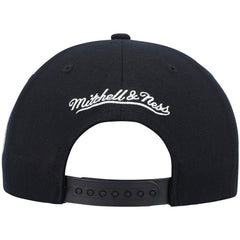 Indiana Pacers Hardwood Classics Script 2.0 Snapback Hat Black - Mitchell & Ness