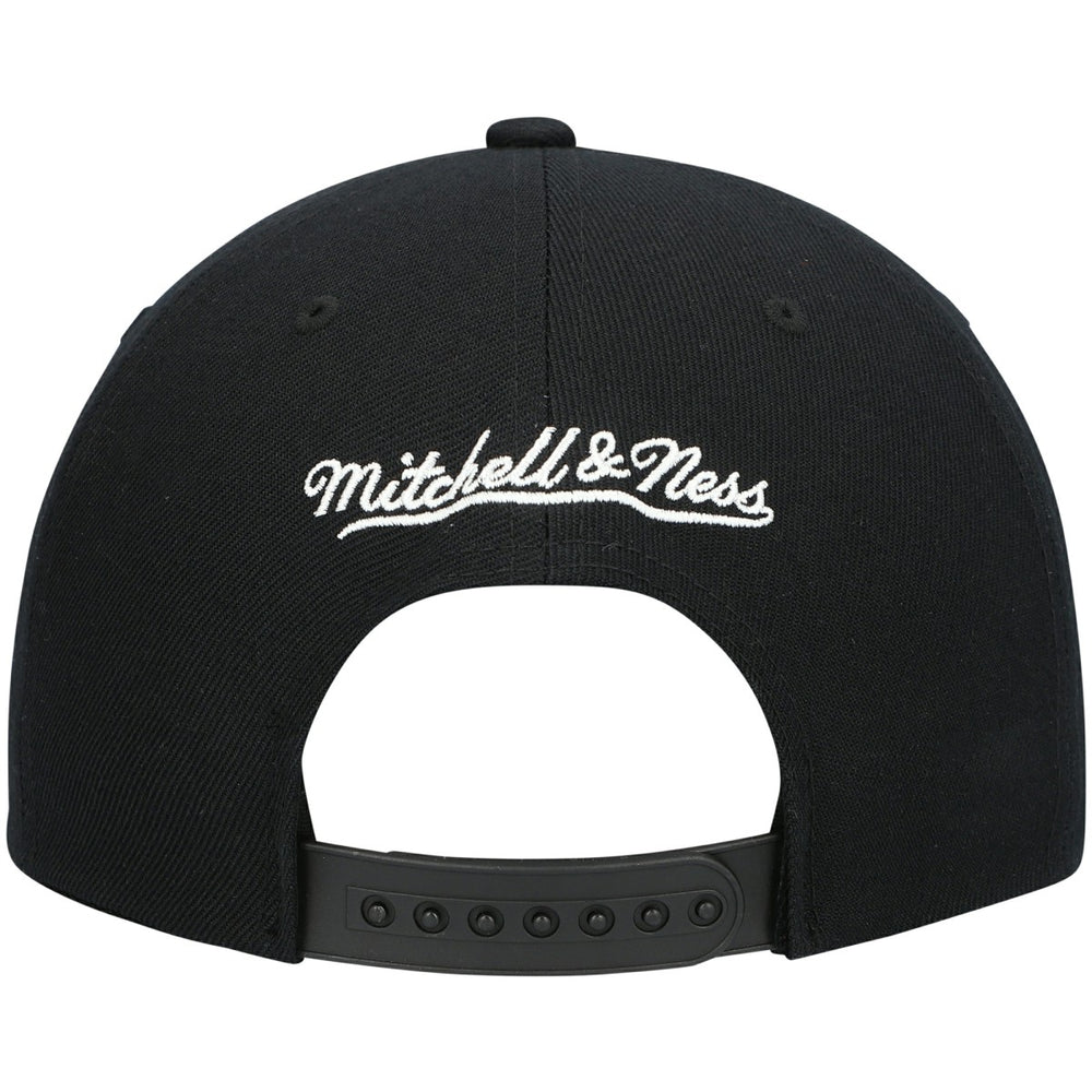 Memphis Grizzlies Hardwood Classics Script 2.0 Snapback Hat Black - Mitchell & Ness