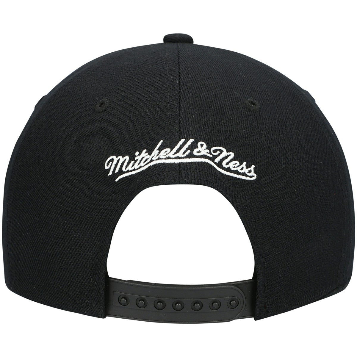 Miami Heat Hardwood Classics Script 2.0 Snapback Hat Black - Mitchell & Ness