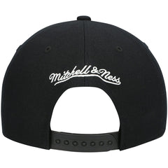 Miami Heat Hardwood Classics Script 2.0 Snapback Hat Black - Mitchell & Ness