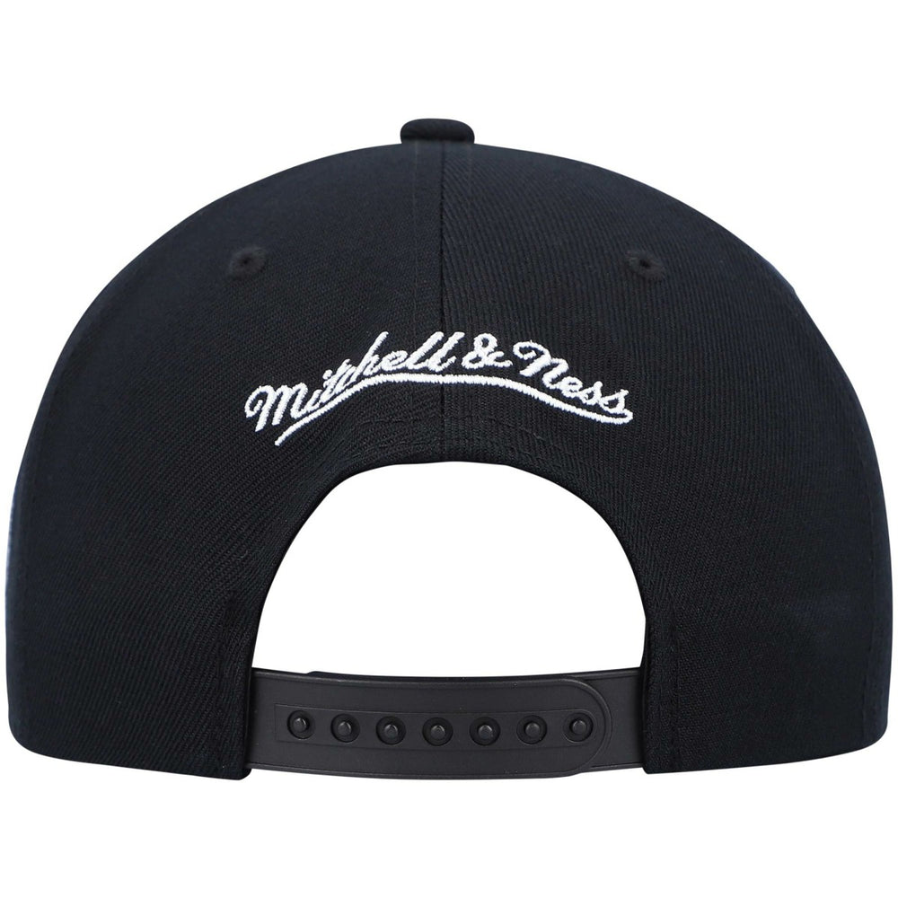 Minnesota Timberwolves Hardwood Classics Script 2.0 Snapback Hat Black - Mitchell & Ness
