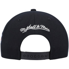 New York Knicks Hardwood Classics Script 2.0 Snapback Hat Black - Mitchell & Ness