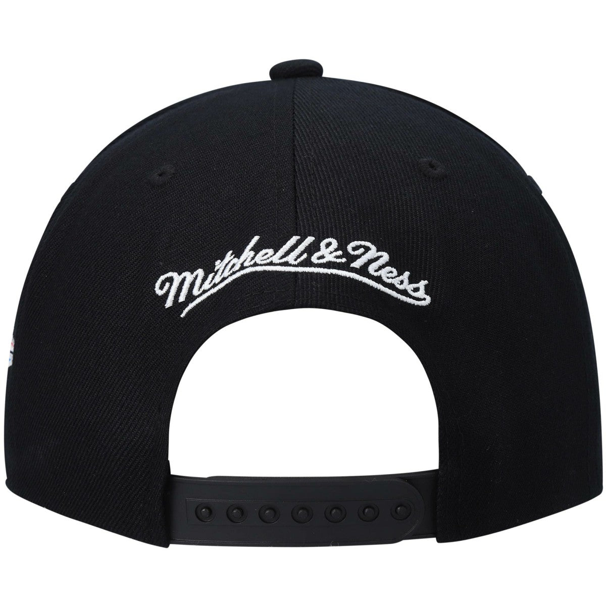 Oklahoma City Thunder Hardwood Classics Script 2.0 Snapback Hat Black - Mitchell & Ness