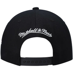 Oklahoma City Thunder Hardwood Classics Script 2.0 Snapback Hat Black - Mitchell & Ness