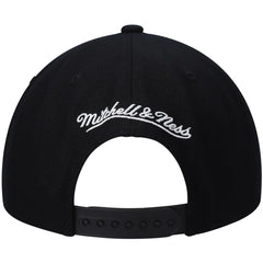 Sacramento Kings Hardwood Classics Script 2.0 Snapback Hat Black - Mitchell & Ness outlet