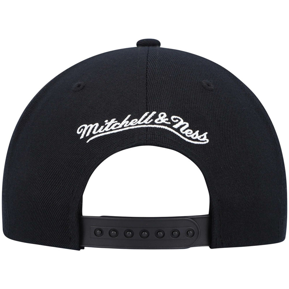 Washington Wizards Hardwood Classics Script 2.0 Snapback Hat Black - Mitchell & Ness