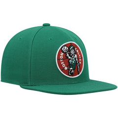 Boston Celtics Hardwood Classics Team Ground 2.0 Snapback Hat Kelly Green - Mitchell & Ness