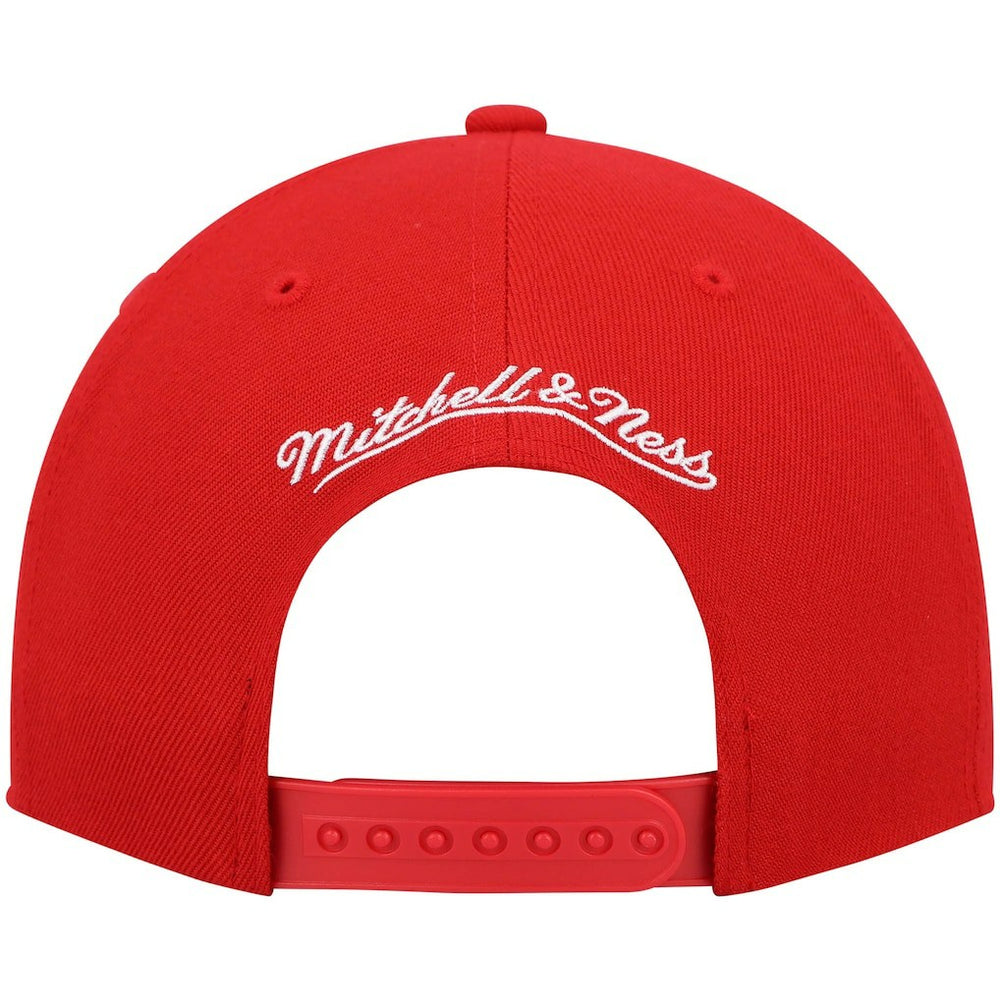 Chicago Bulls Hardwood Classics Team Ground 2.0 Snapback Hat Red - Mitchell & Ness