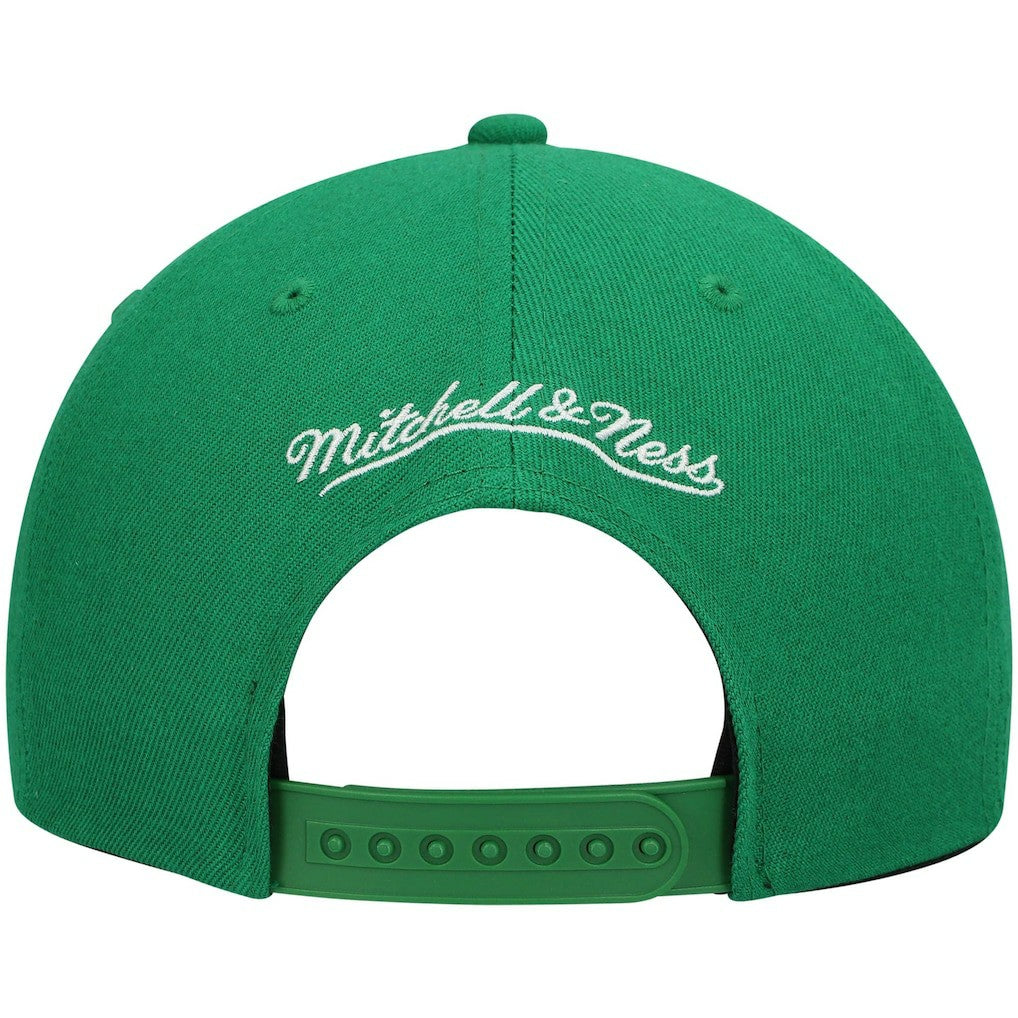 Dallas Mavericks Hardwood Classics Team Ground 2.0 Snapback Hat Green - Mitchell & Ness