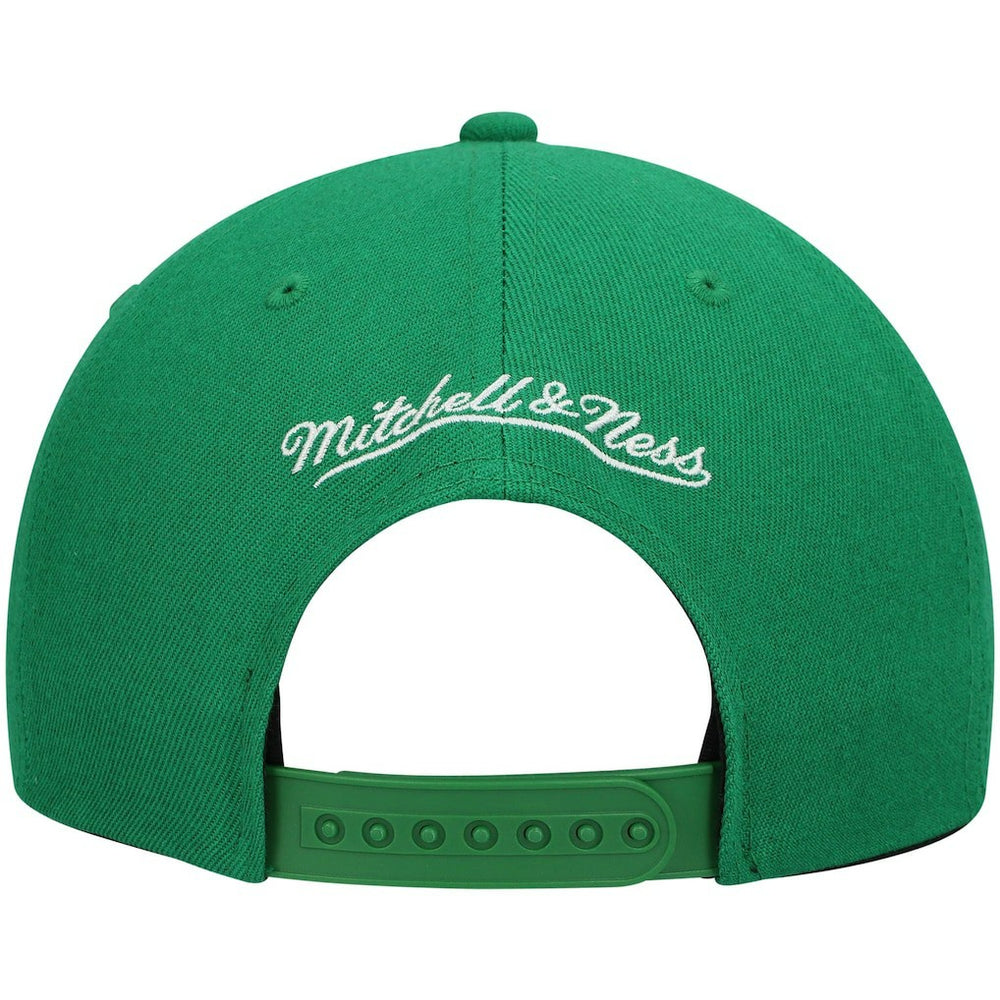 Dallas Mavericks Hardwood Classics Team Ground 2.0 Snapback Hat Green - Mitchell & Ness
