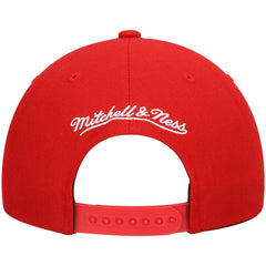 Miami Heat Hardwood Classics Team Ground 2.0 Snapback Hat Red - Mitchell & Ness