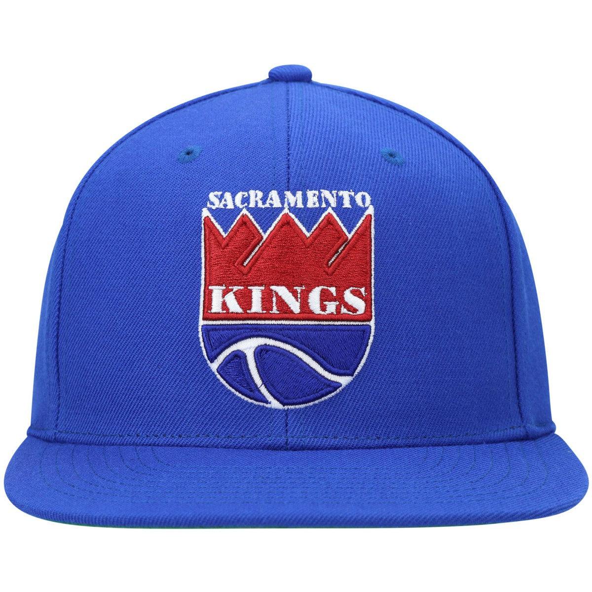 Sacramento Kings Hardwood Classics Team Ground 2.0 Snapback Hat Blue - Mitchell & Ness
