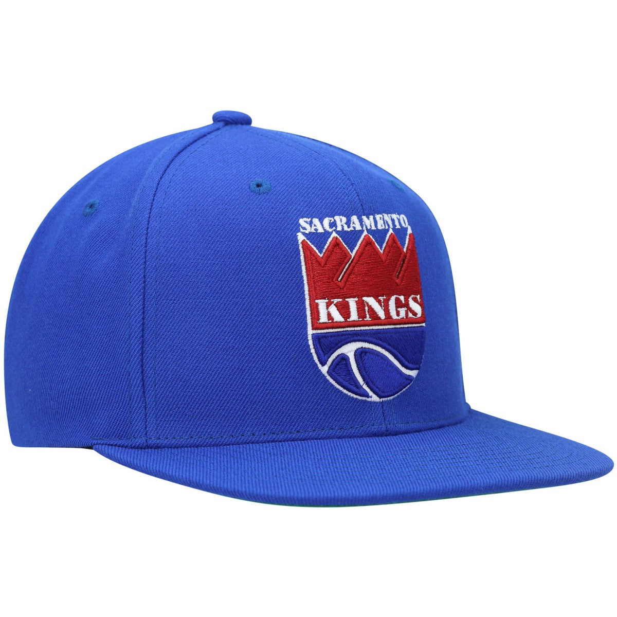 Sacramento Kings Hardwood Classics Team Ground 2.0 Snapback Hat Blue - Mitchell & Ness