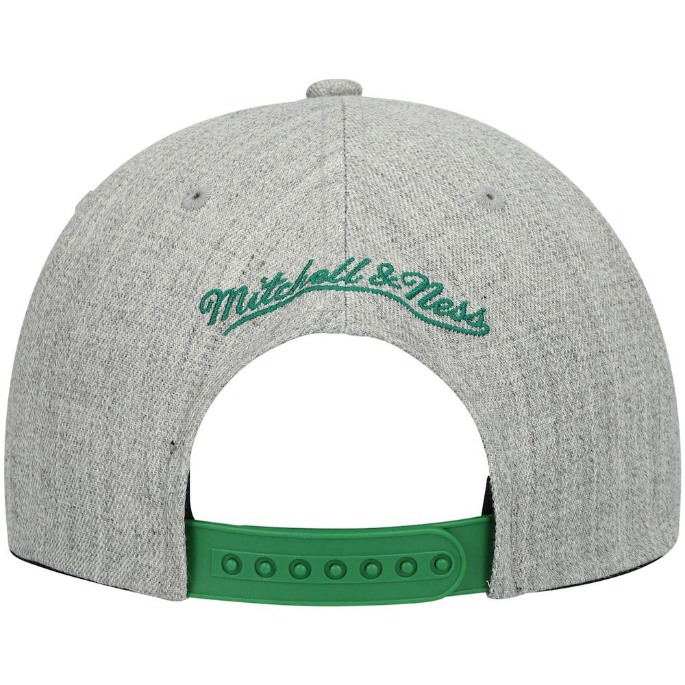 Dallas Mavericks Hardwood Classics Team 2.0 Snapback Hat Heathered Gray - Mitchell & Ness