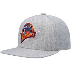 Golden State Warriors Hardwood Classics Team 2.0 Snapback Hat Heathered Gray - Mitchell & Ness