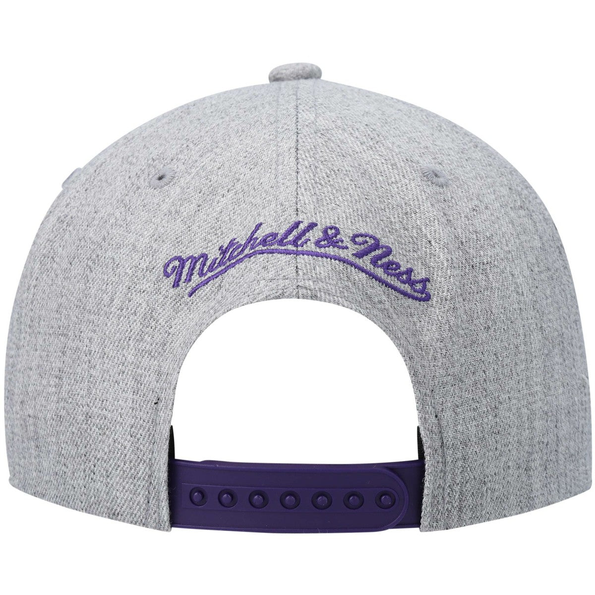 Phoenix Suns Hardwood Classics Team 2.0 Snapback Hat Heathered Gray - Mitchell & Ness